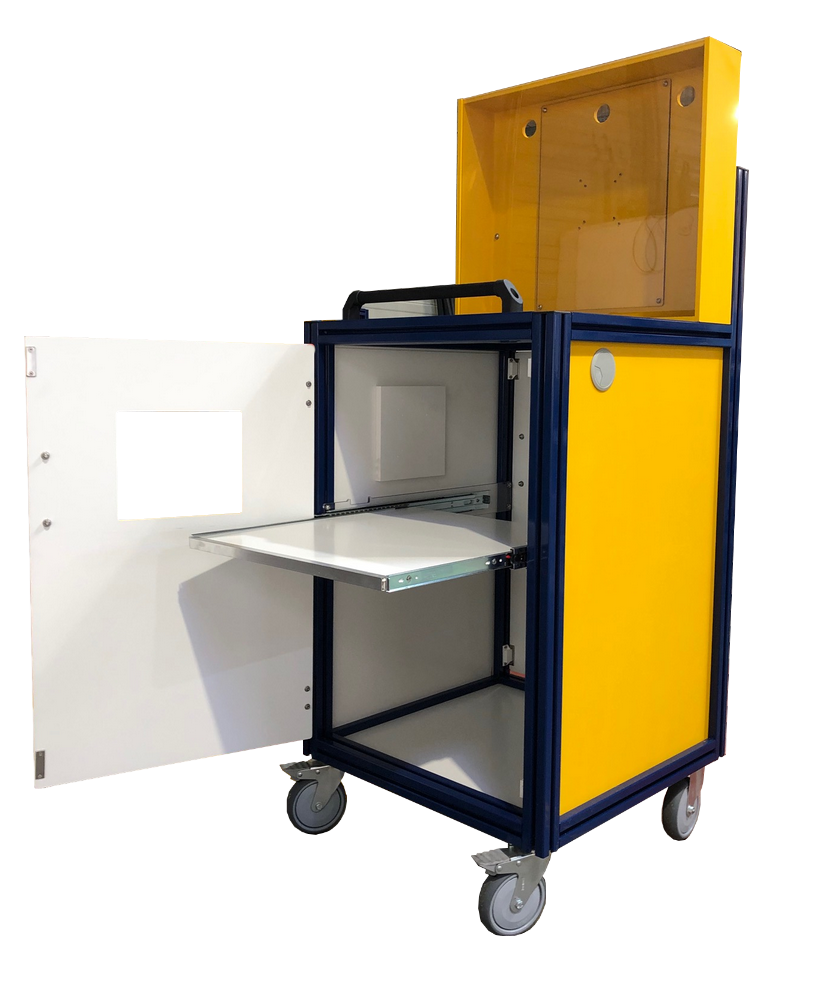 Chariot informatique sur mesure