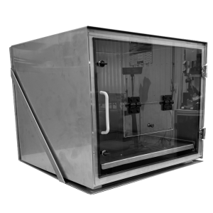 Coffret de protection pour imprimante thermique en inox