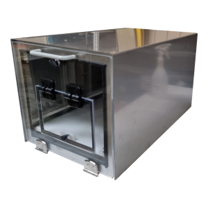 Coffret de protection pour imprimante thermique en inox