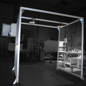 Portique RFID, tunnel