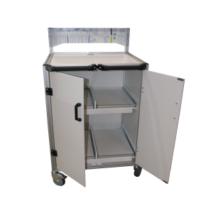 Chariot mobile de protection informatique sur mesure